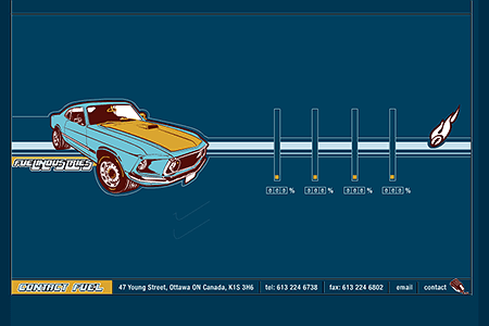 Fuel Industries flash website in 2001