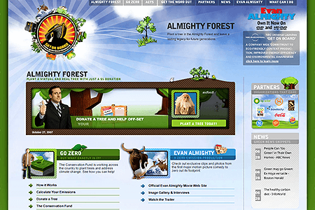 Get on Board website in 2007