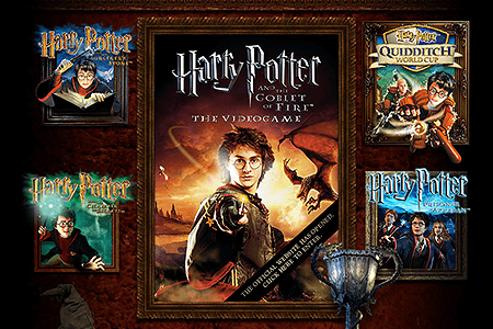 Harry Potter at EA Games website in 2005