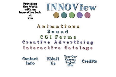 INNOView website in 1996