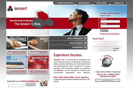 IPexpert website in 2003