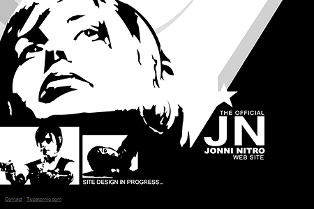 Jonni Nitro website in 2003