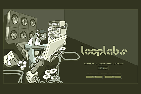 Looplabs website in 2002