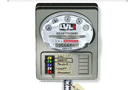 LVL interactive website in 1997