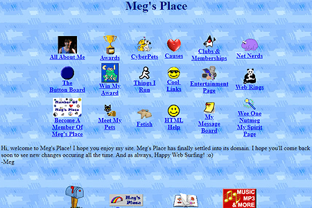 Meg's Place 1998