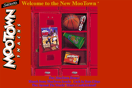 Mootown website in 1996