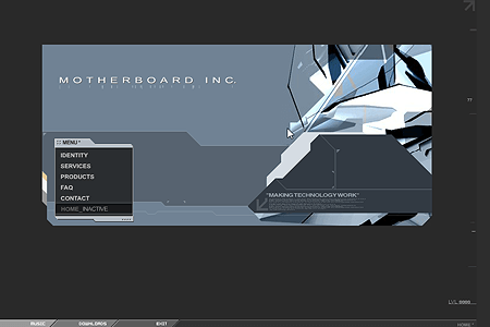 Motherboard website in 2001