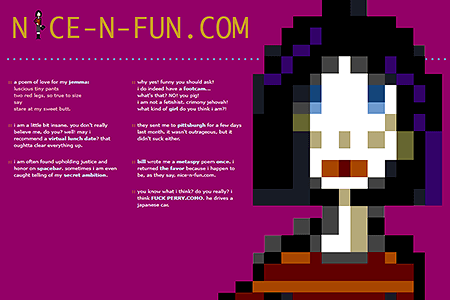 Nice-n-fun.com website in 2000