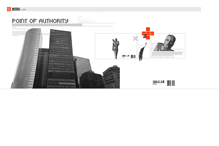 pLot Design flash website in 2004