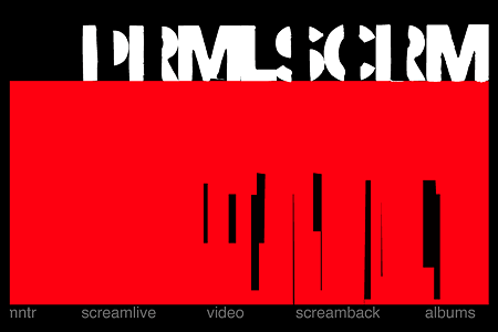 Primal Scream flash website in 2000