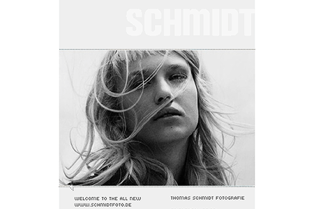 Schmidt Foto website in 2002