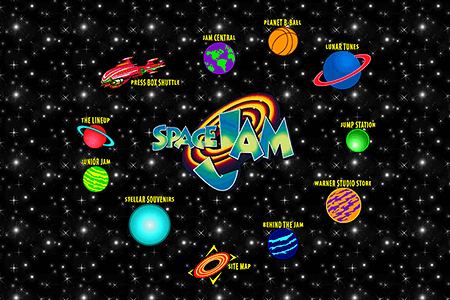 Space Jam website in 1996