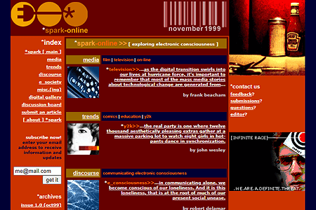 Spark-Online in 1999