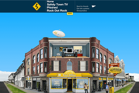 Symantec: Safety Town flash website in 2006