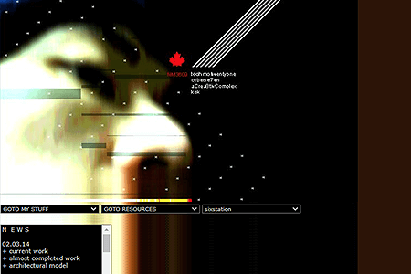 Techmo21 website in 2002