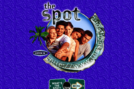 The Spot website in 1996