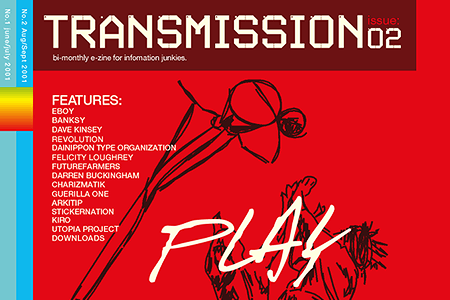 Transmission website in 2001