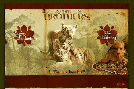 Two Brothers flash website in 2004