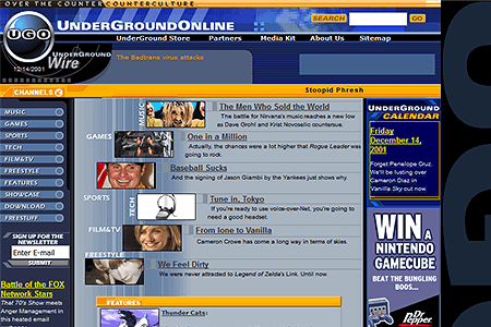 UnderGround Online in 2001