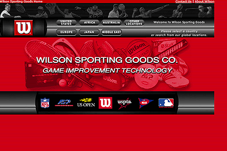 Wilson Sporting Goods in 2001