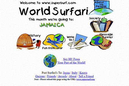 World Surfari in 1997