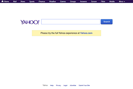 AltaVista website in 2013