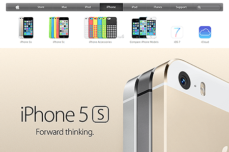Apple iPhone 5S in 2013