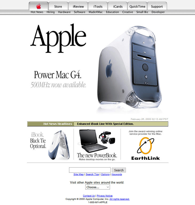 Apple in 2000