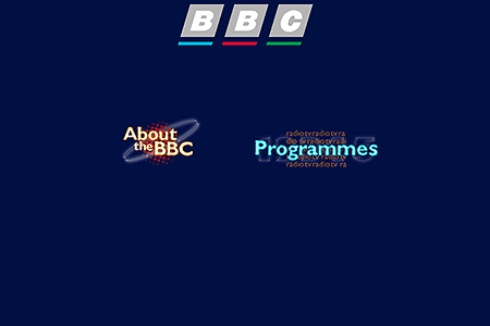 BBC website in 1996