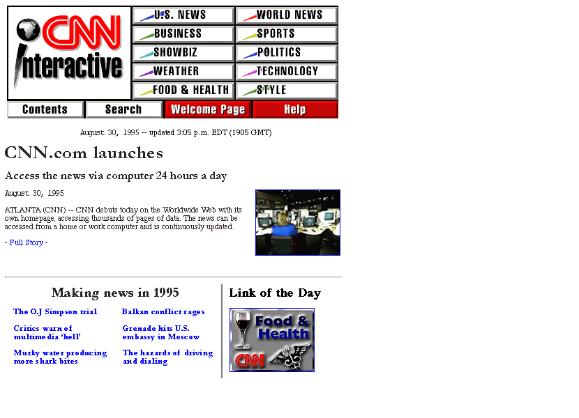 CNN.com in 1995