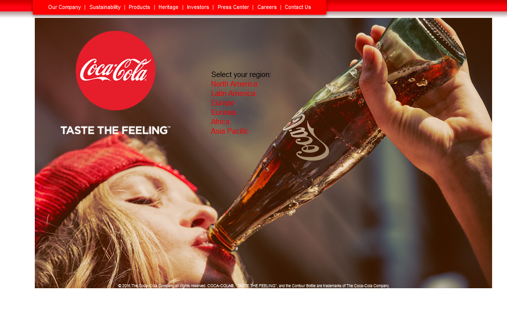 Coca-Cola in 2016