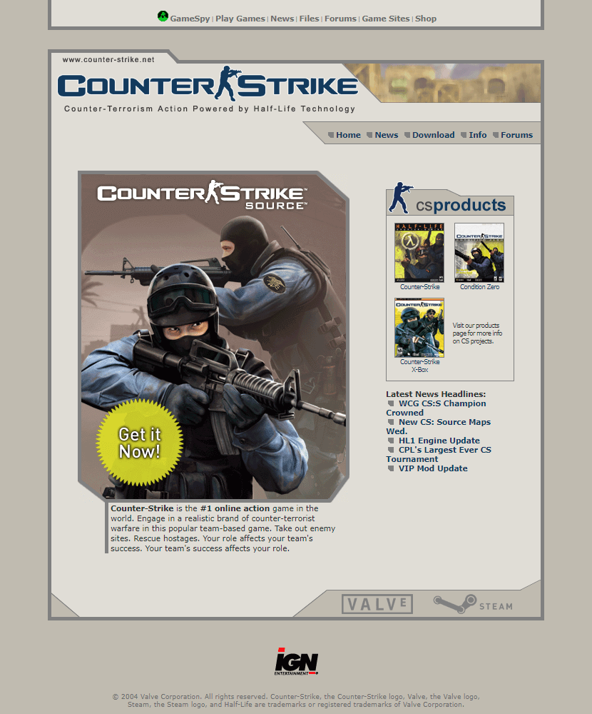 Counter-Strike in 2005