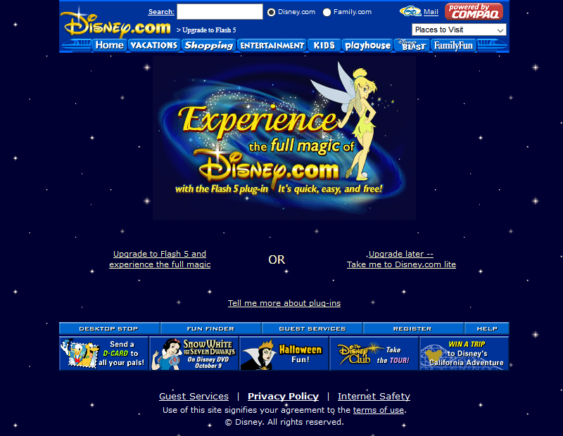 Disney in 2001