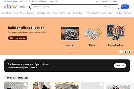 eBay website in 2024
