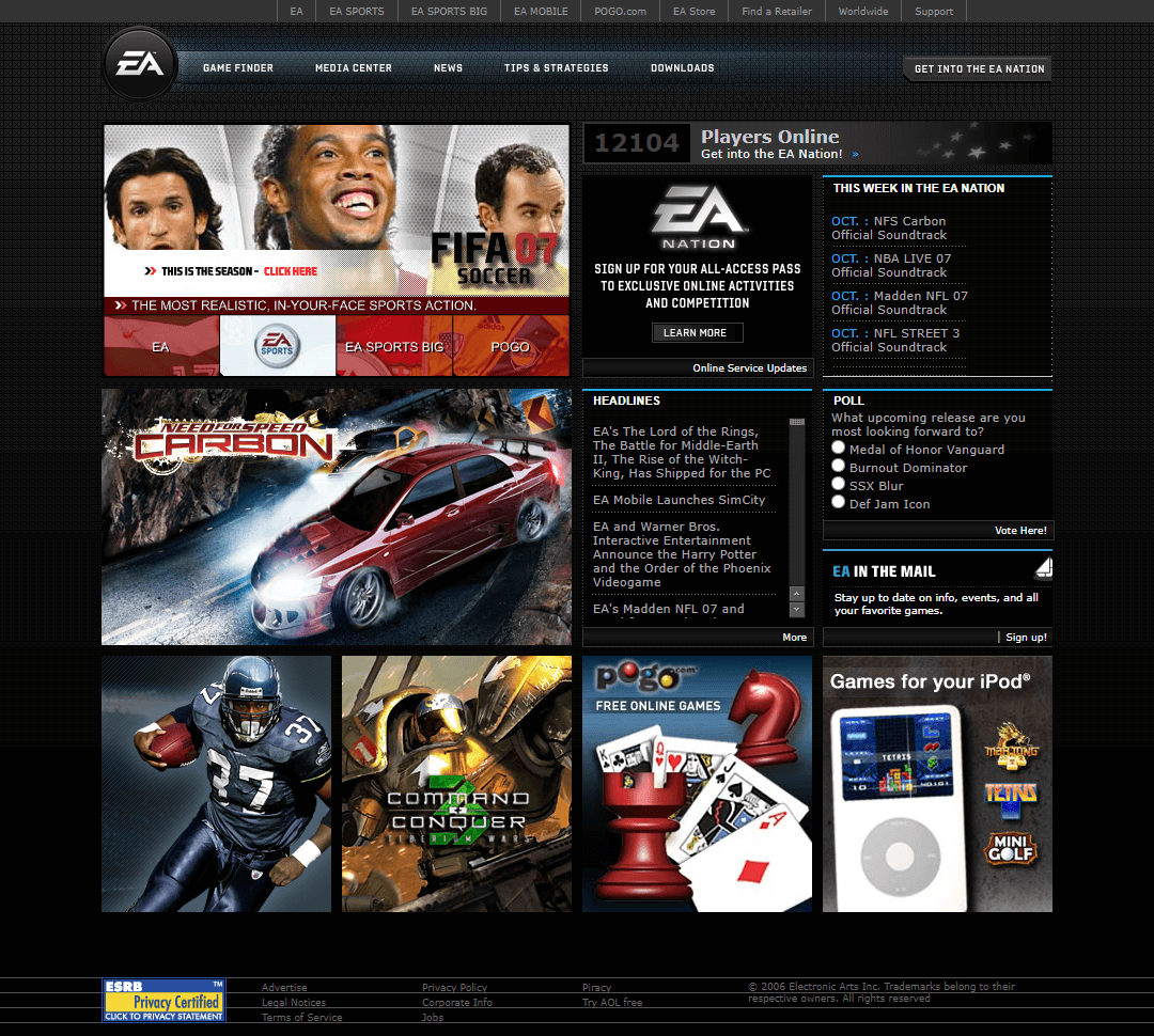 Electronic Arts in 2006