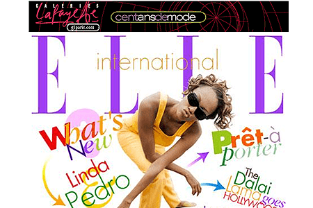 Elle website in 1996