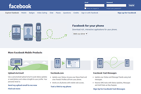 Facebook Mobile in 2011