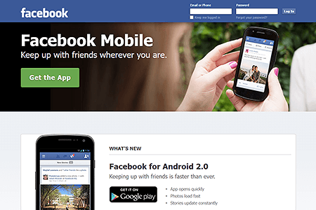 Facebook Mobile in 2012