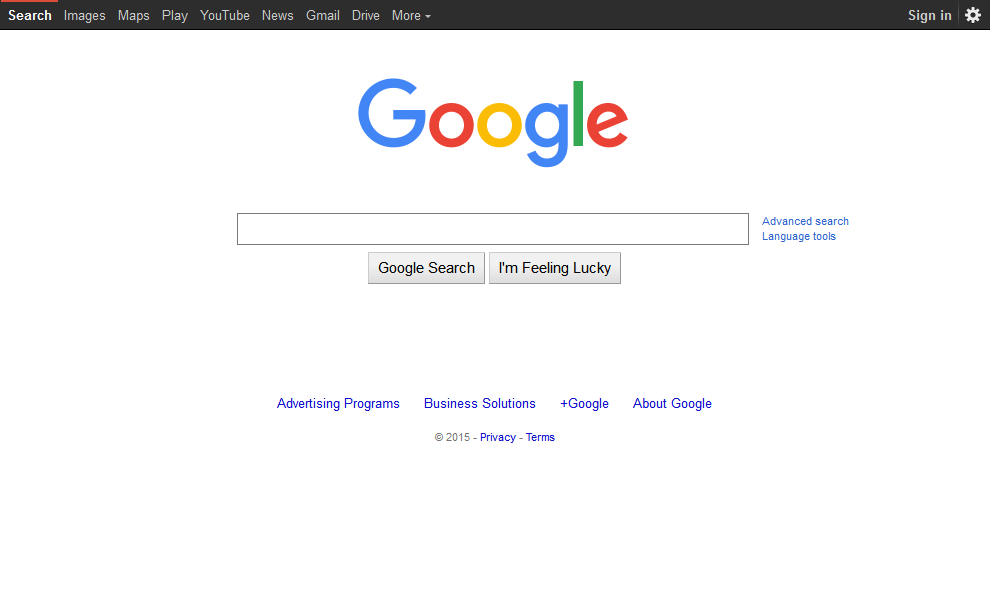 Google in 2015