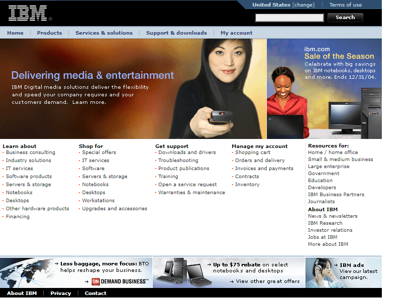 IBM in 2004