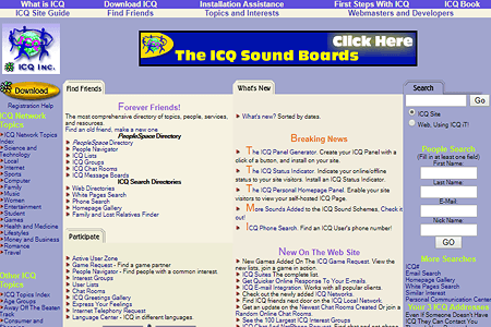 ICQ in 1999
