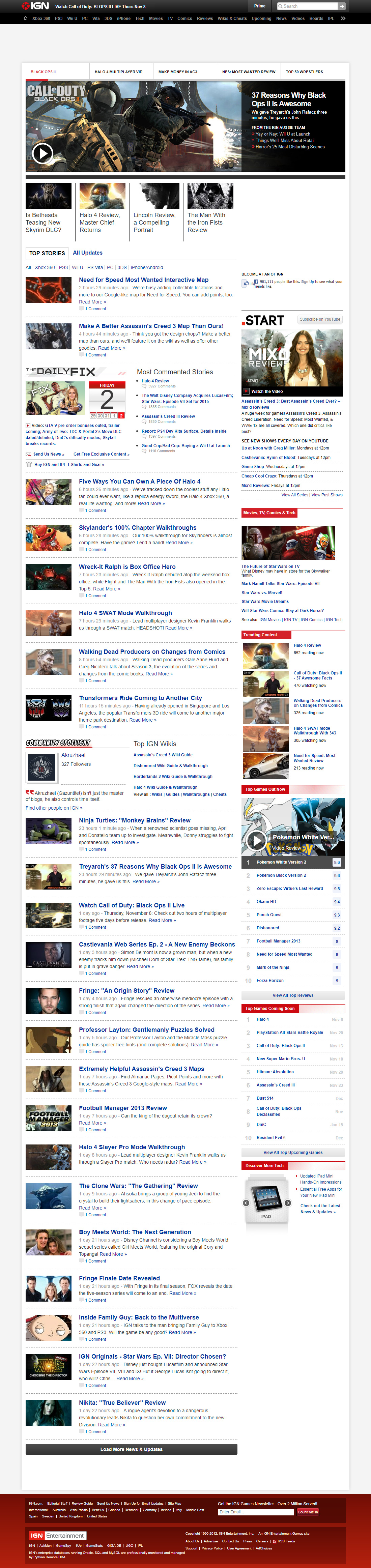 IGN in 2012
