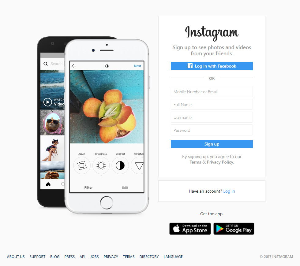 Instagram in 2017