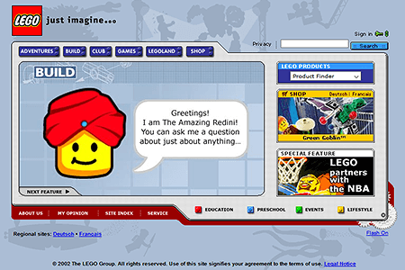 lego site