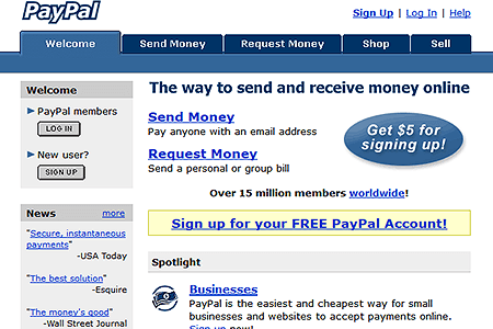 PayPal in 2002