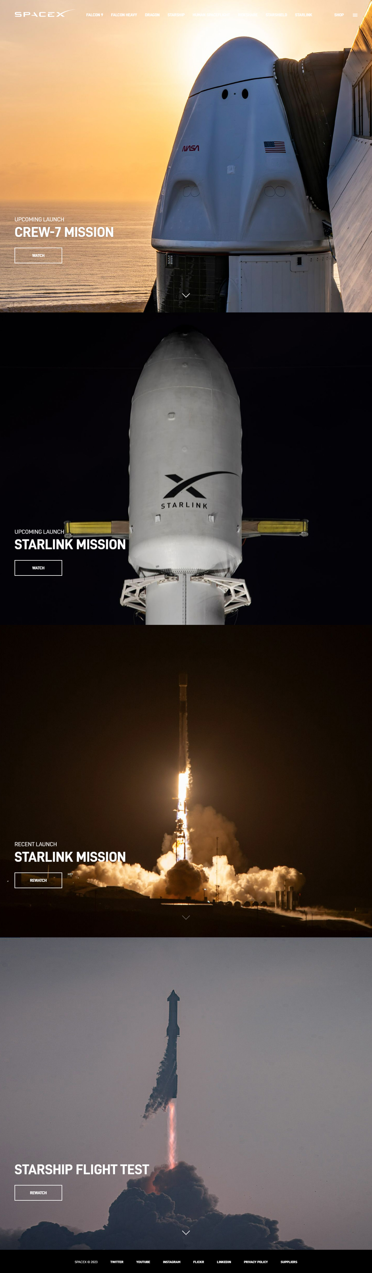 SpaceX in 2023