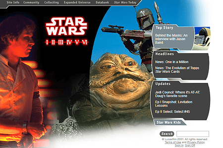 Star Wars in 2001