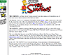 The Simpsons flash website in 1997