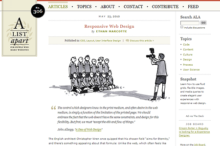 Responsive Web Design by Ethan Marcotte