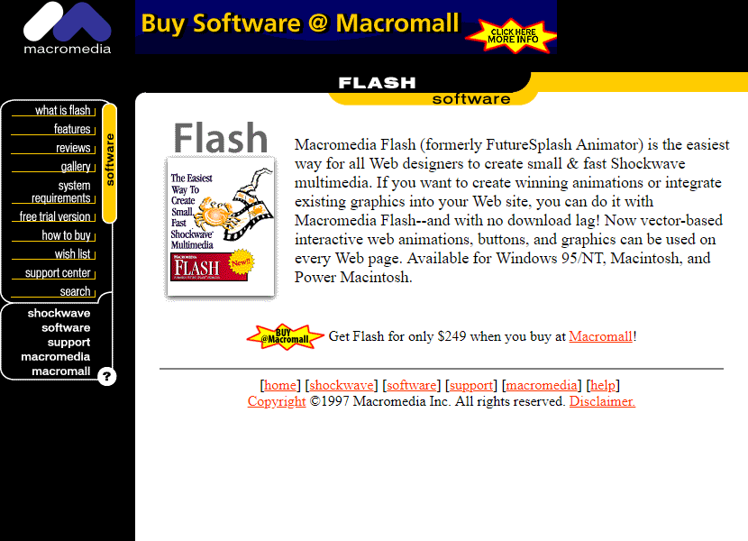 Macromedia Flash - 1996 | Web Design Museum Macromedia Flash - 1996 | Web Design Museum